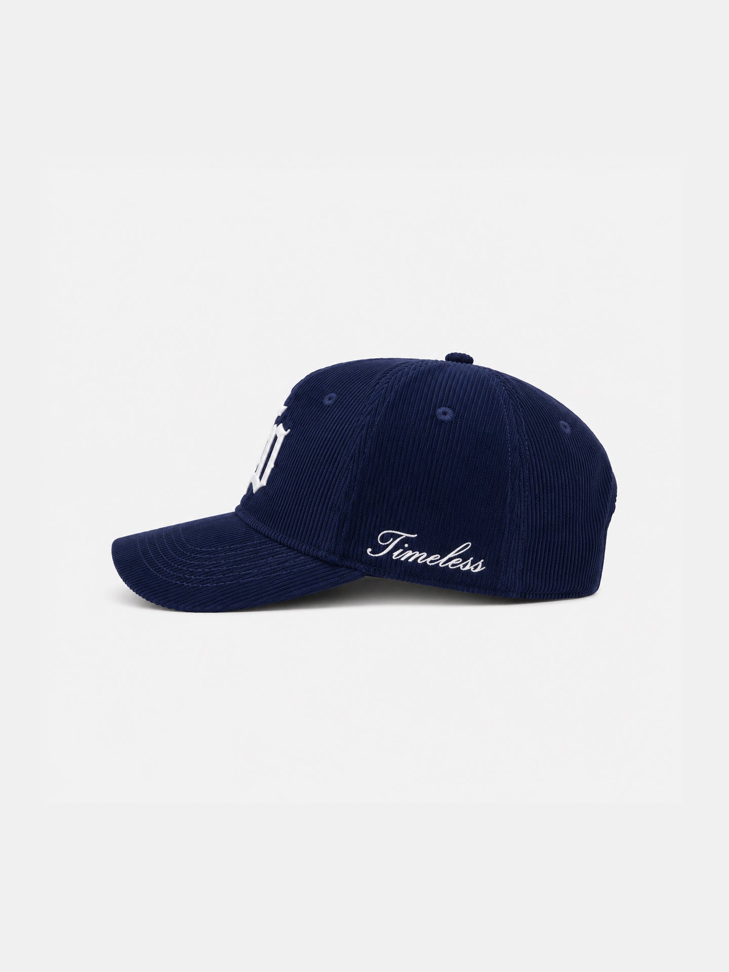 Corduroy Monogram Cap