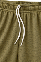 PREMIUM CUT-AND-SEW MESH SHORTS