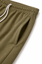 PREMIUM CUT-AND-SEW MESH SHORTS