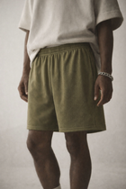 PREMIUM CUT-AND-SEW MESH SHORTS
