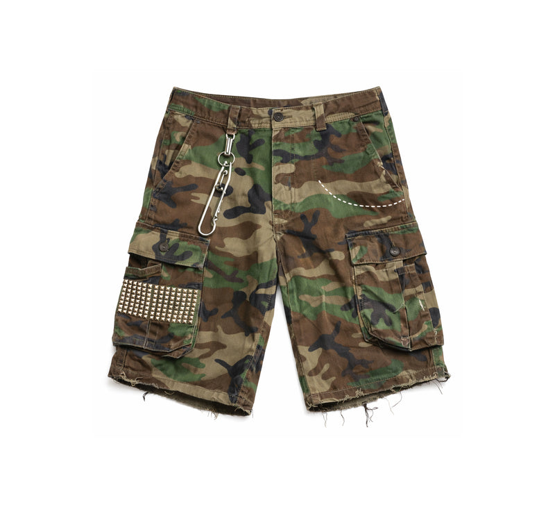 TRILOGY FIELD CAMO CARGO SHORTS