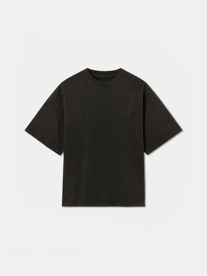 VINTAGE WASHED BLACK T-SHIRT